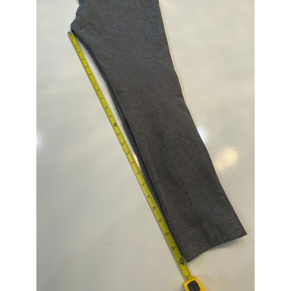 Theory Black and White Cropped Pull On Pant Ankle Crop Size M Women's - Picture 9 of 9